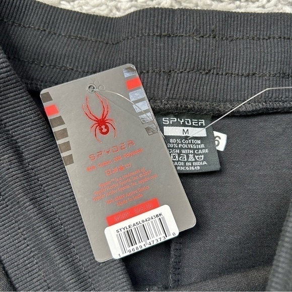 Spyder Sweatpants Mens Medium NWT Loungewear Lounge Pants Basic Pockets Casual - Picture 3 of 4
